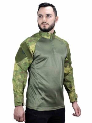 Camisa Combat Shirt Tática A TACS-FG Safo Militar