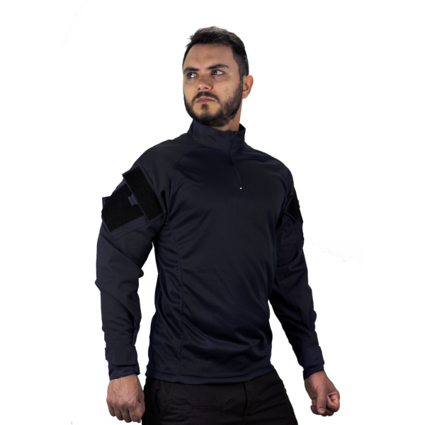 Camisa Combat Shirt AZUL NOTURNO Safo Militar - Imagem 2