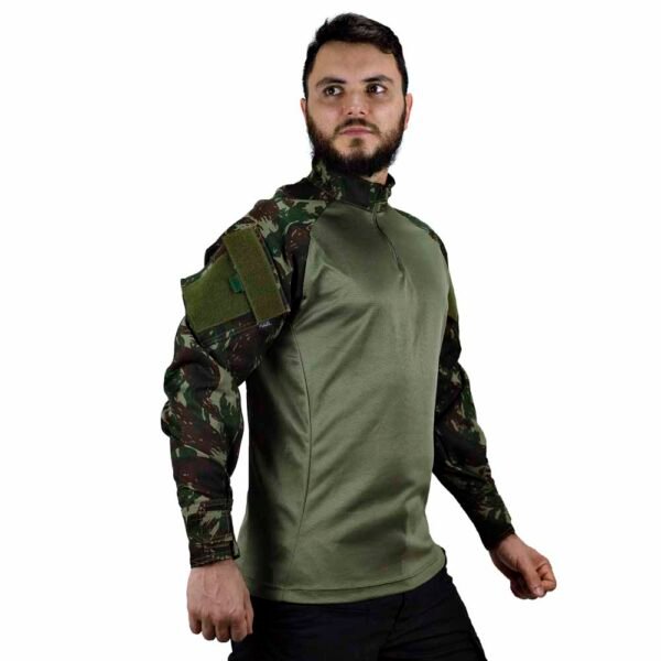Camisa Combat Shirt Tática EXERCITO EB Safo Militar - Imagem 2