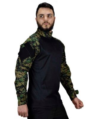Camisa Combat Shirt Tática DIGITAL MARPAT Safo Militar