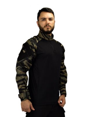 Camisa Combat Shirt Tática TIGER JUNGLE Safo Militar