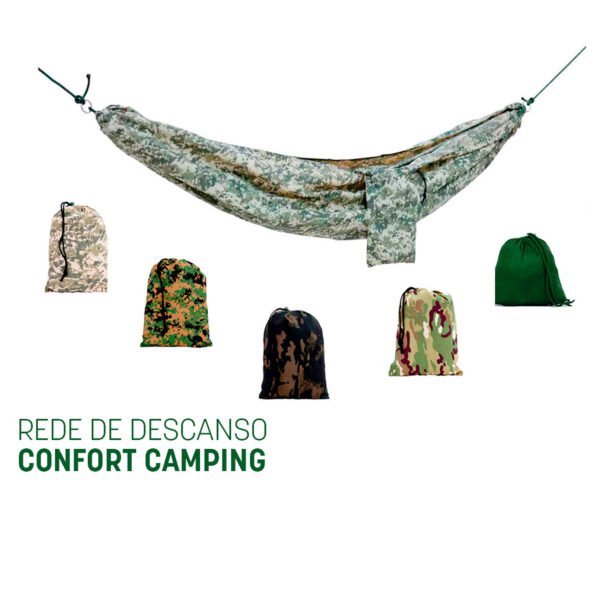 Rede Garimpeira  Confort Multicam Black - Imagem 6