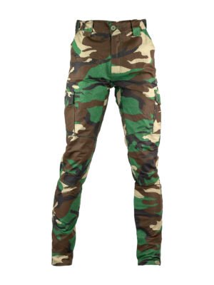 Calça Cargo Tática Defender - Safo - Woodland Francês