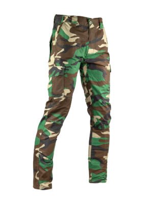 Calça Cargo Tática Defender - Safo - Woodland Francês