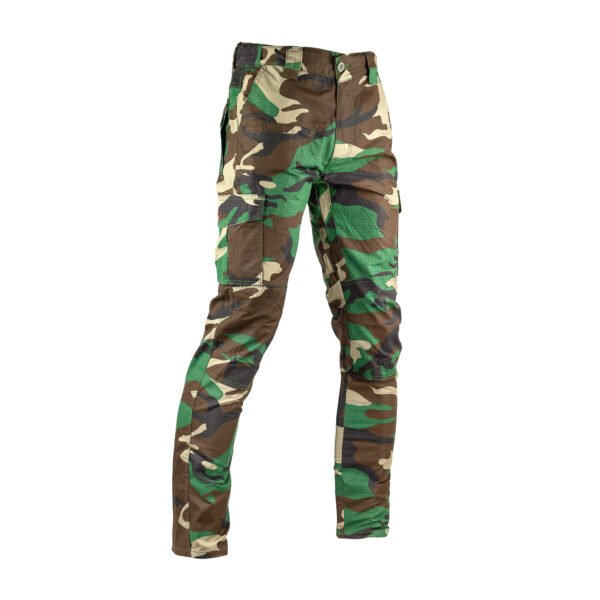 Calça Cargo Tática Defender - Safo - Woodland Francês