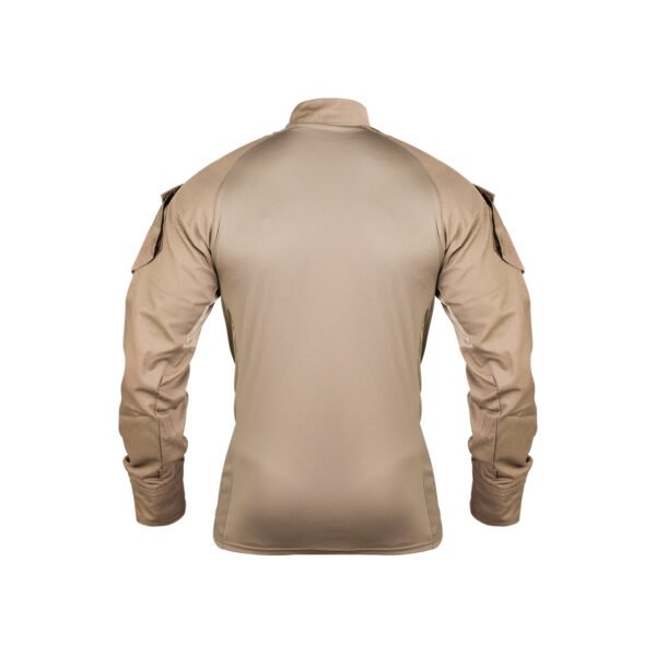 Camisa Combat Shirt Tática Caqui Safo Militar - Imagem 3