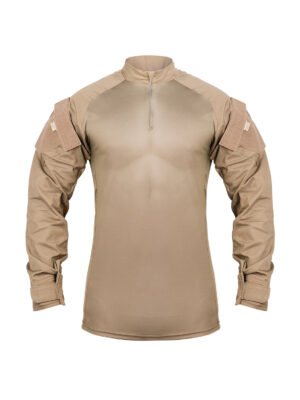 Camisa Combat Shirt Tática Caqui Safo Militar