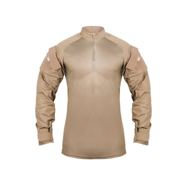 Camisa Combat Shirt Tática Caqui Safo Militar