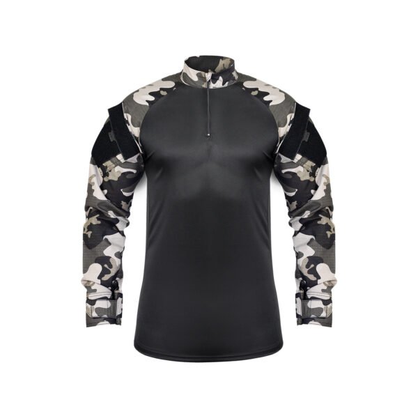 Camisa Combat Shirt Tática CHOQUE BLACK Safo Militar