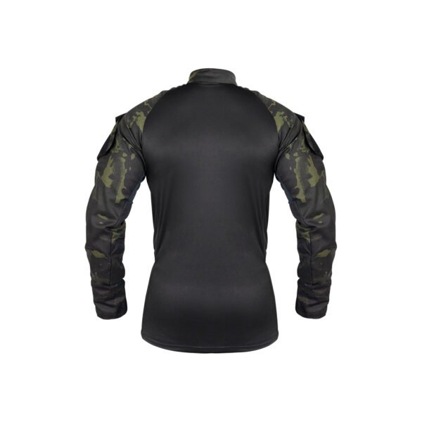 Camisa Combat Shirt Tática MULTICAM BLACK Safo Militar - Imagem 3
