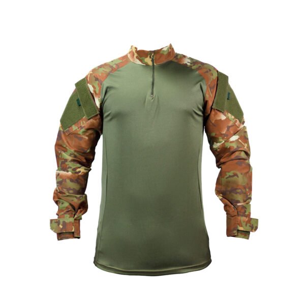 Camisa Combat Shirt Tática Multicam Brown Militar Reforçada
