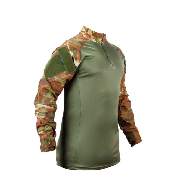 Camisa Combat Shirt Tática Multicam Brown Militar Reforçada - Imagem 3