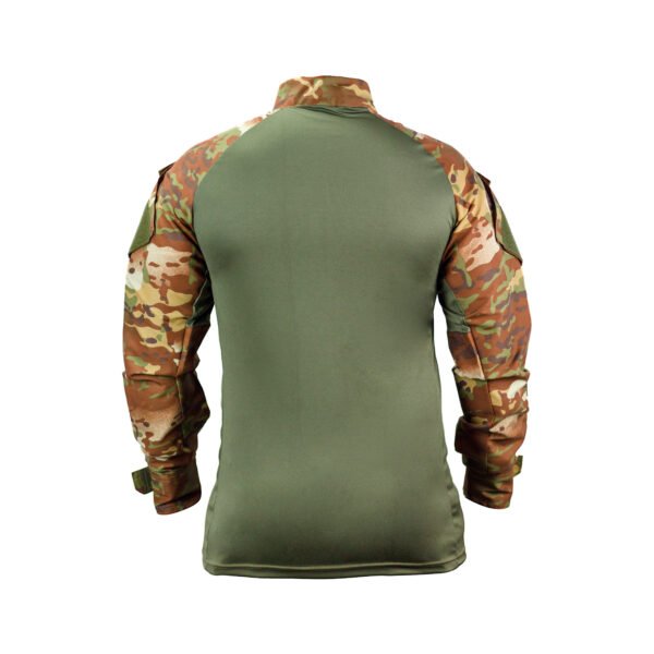 Camisa Combat Shirt Tática Multicam Brown Militar Reforçada - Imagem 4