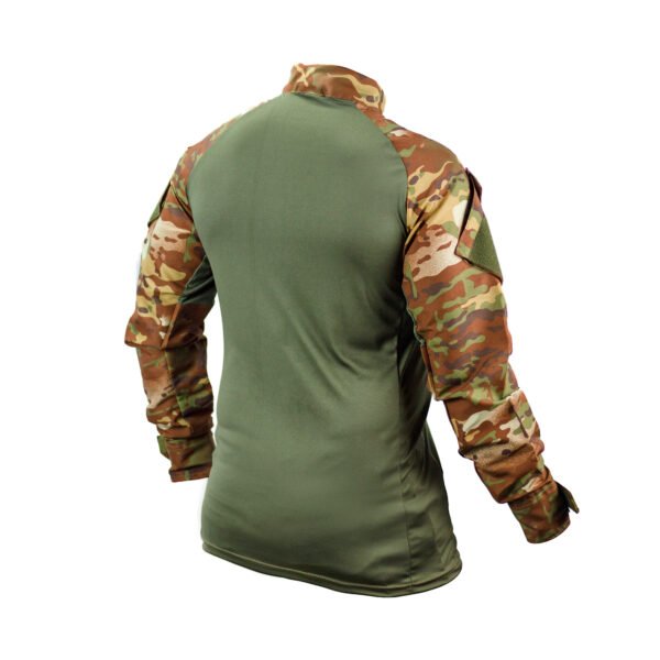 Camisa Combat Shirt Tática Multicam Brown Militar Reforçada - Imagem 5