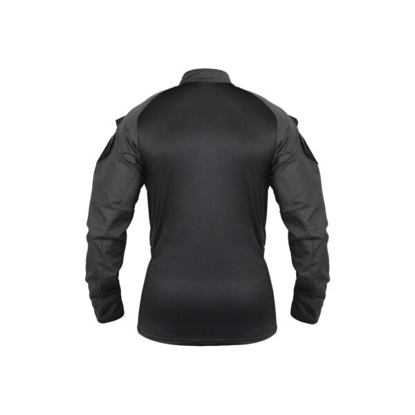 Camisa Combat Shirt Tática PRETA Militar Reforçada Safo - Imagem 4