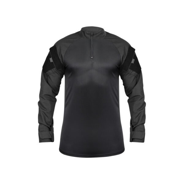 Camisa Combat Shirt Tática PRETA Militar Reforçada Safo