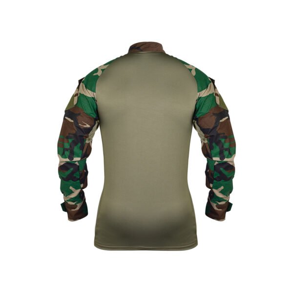 Camisa Combat Shirt  WOODLAND FRANCÊS Safo Militar - Imagem 4