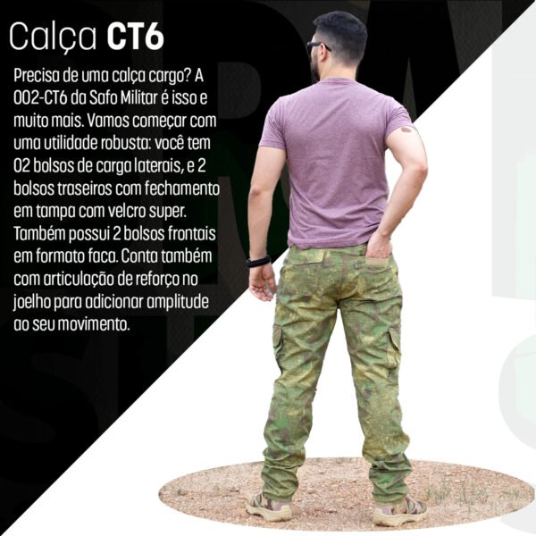 Calça Cargo Tática Attacker Safo - Multicam Black - Image 5