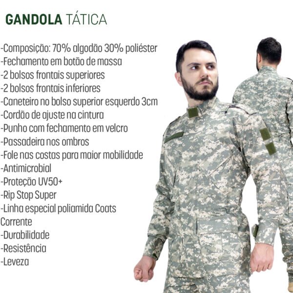 Gandola Tatica Assault Safo DIGITAL DESERT - Imagem 5