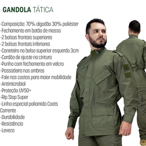 Gandola Tatica Assault Safo VERDE OLIVA - Imagem 5