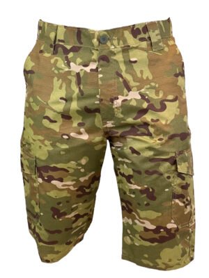 Bermuda Cargo Poly Adventure Unisex -  Safo - Multicam