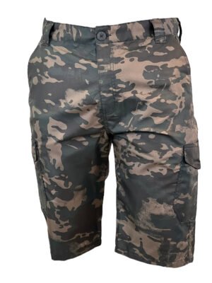 Bermuda Cargo Poly Adventure Unisex -  Safo - Multicam Black
