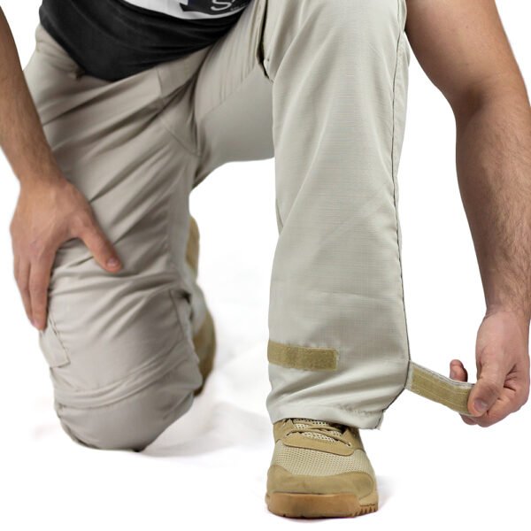 Calça Modular Vira Bermuda Double Fishing - Creme - Imagem 5
