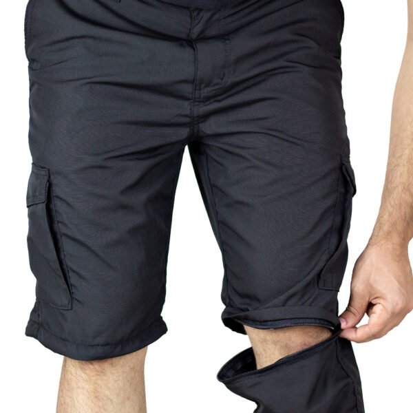 Calça Modular Vira Bermuda Double Fishing - Preta - Imagem 4