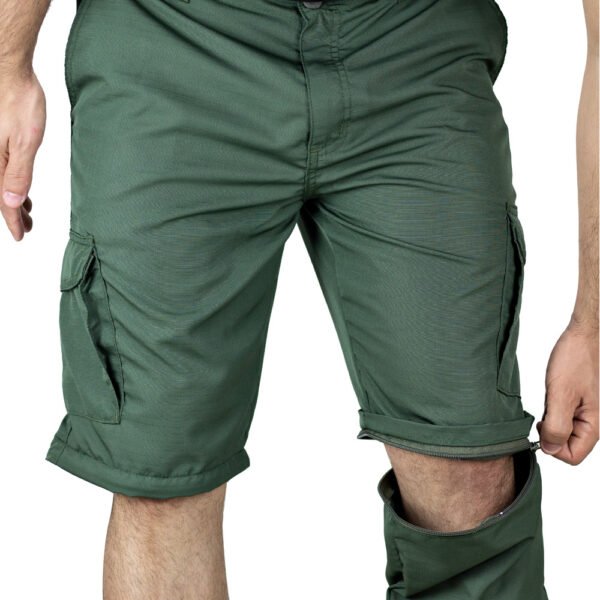Calça Modular Vira Bermuda Double Fishing - Verde Oliva - Imagem 4