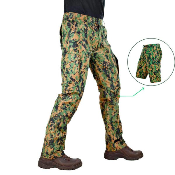 Calça Modular Vira Bermuda Double Fishing - Marpat Cerrado