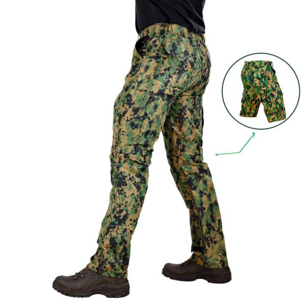 Calça Modular Vira Bermuda Double Fishing - Marpat Cerrado - Imagem 3