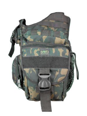 Bolsa de Ombro Urbana Transversal Multicam Black