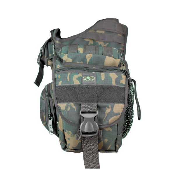 Bolsa de Ombro Urbana Transversal Multicam Black