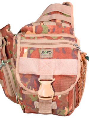 Bolsa de Ombro Urbana Transversal Multicam Brown