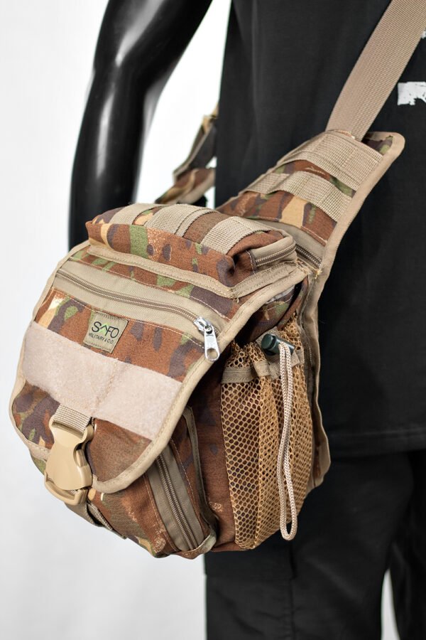 Bolsa de Ombro Urbana Transversal Multicam Brown - Imagem 5