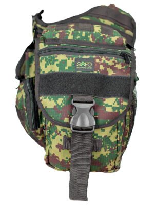 Bolsa de Ombro Urbana Transversal Digital Verde