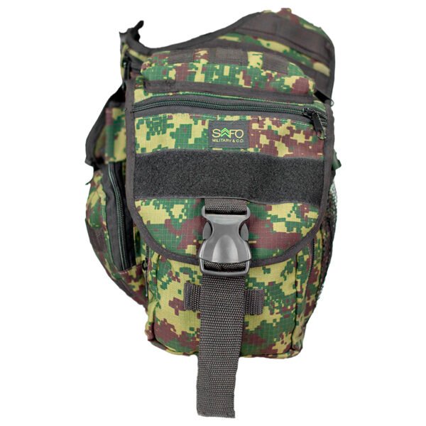 Bolsa de Ombro Urbana Transversal Digital Verde