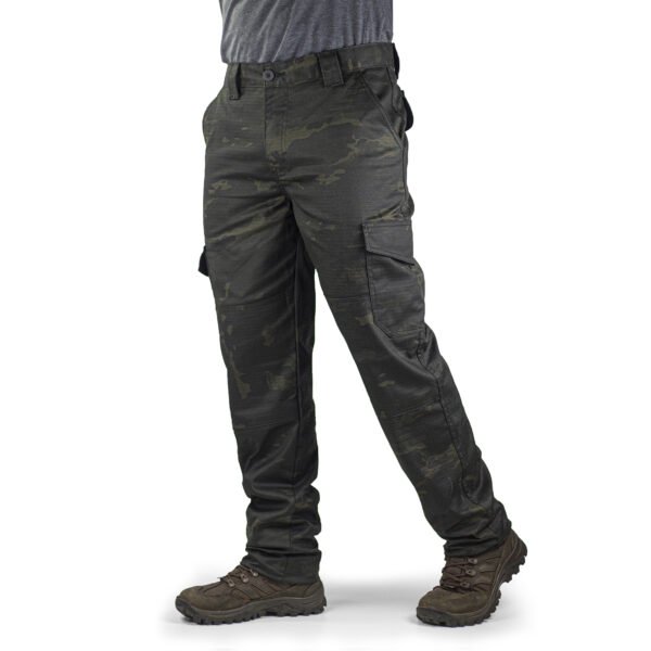 Calça Cargo Tática Flex Prowess - Multicam Black