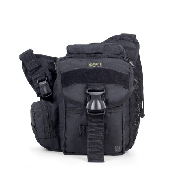 Bolsa de Ombro Urbana Transversal Preto