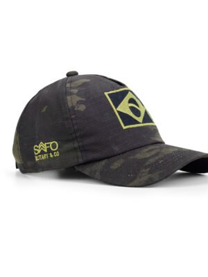 Boné M1 Patriota com Bordado Brasil - Multicam Black