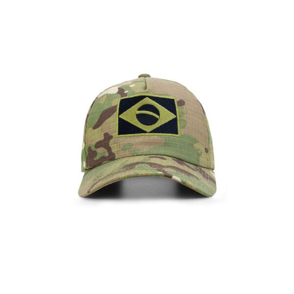Boné M1 Patriota com Bordado Brasil - Multicam - Imagem 4
