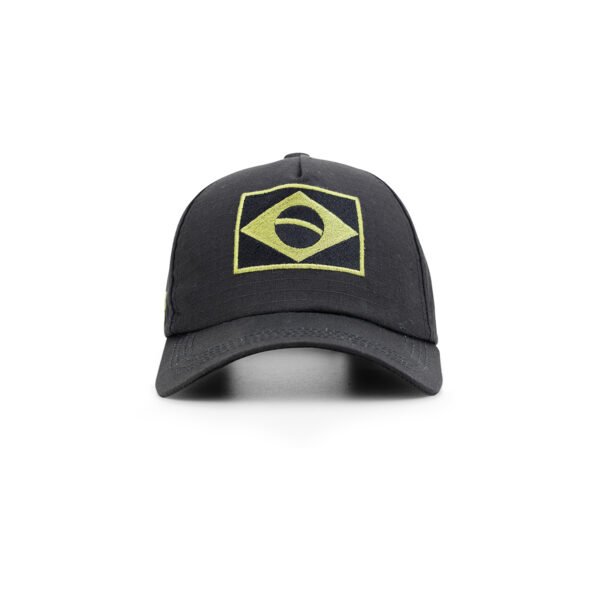 Boné M1 Patriota com Bordado Brasil - Preto - Imagem 3