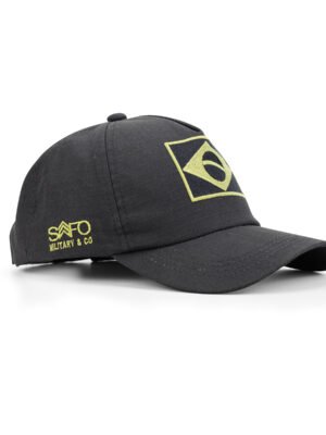 Boné M1 Patriota com Bordado Brasil - Preto