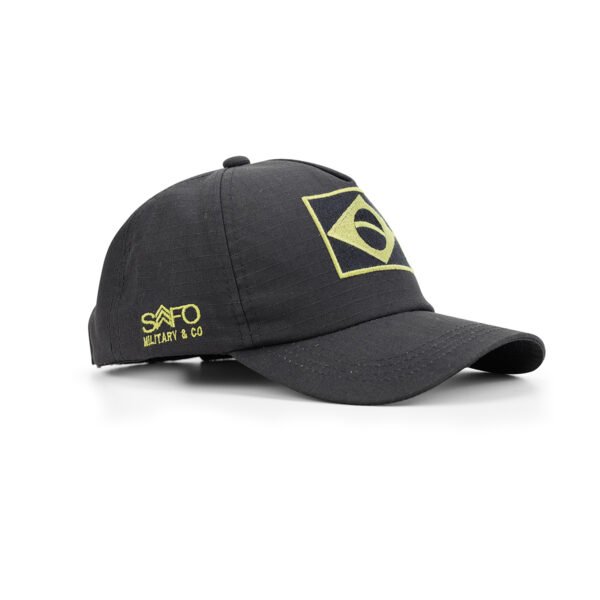 Boné M1 Patriota com Bordado Brasil - Preto