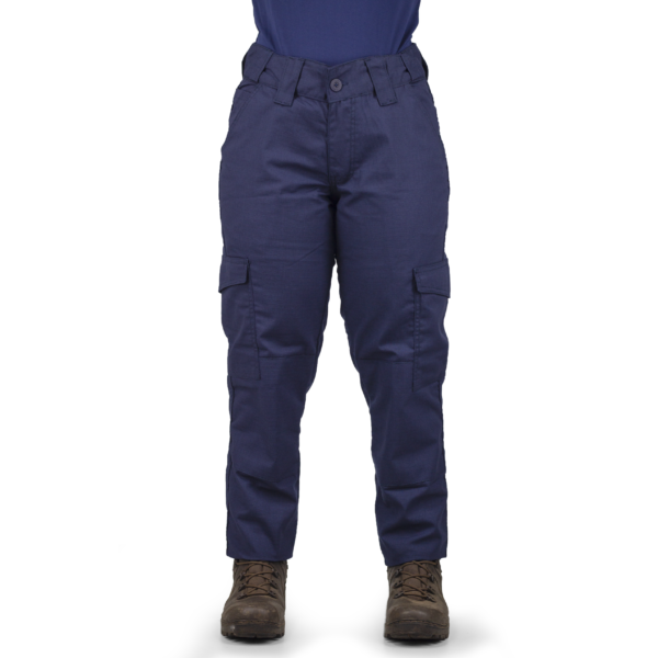 Calça Cargo Tática Feminina - Azul Marinho