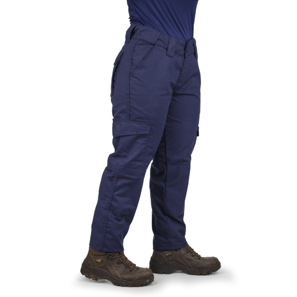 Calça Cargo Tática Feminina - Azul Marinho - Imagem 5