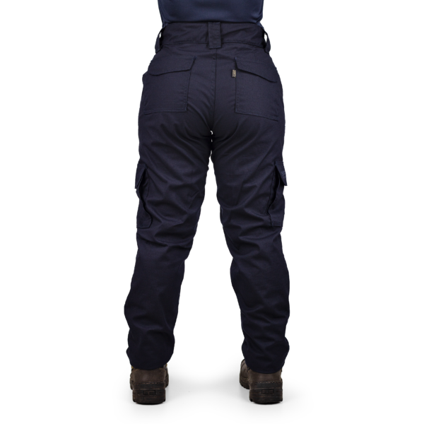 Calça Cargo Tática Feminina - Azul Noturno - Imagem 4