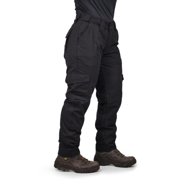 Calça Cargo Tática Feminina - Preta - Imagem 5