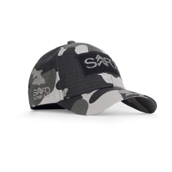 Boné Tatico Militar Safo M-1 Camuflado - Choque Black