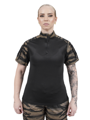 CAMISETA COMBAT TSHIRT FEMININA SAFO MILITAR TIGER JUNGLE